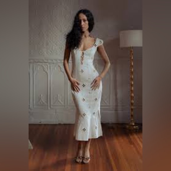 White eyelet dress - Picture 5 of 8